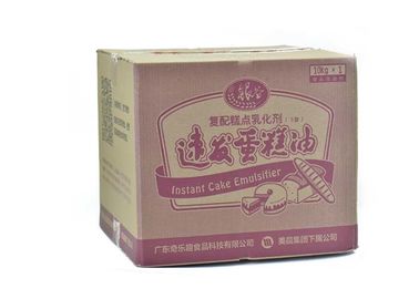 Gıda Sünger Anında Kek Emülgatör Pasta Raf Ömrünü Uzatmak için mumsu katı 10 kg / karton